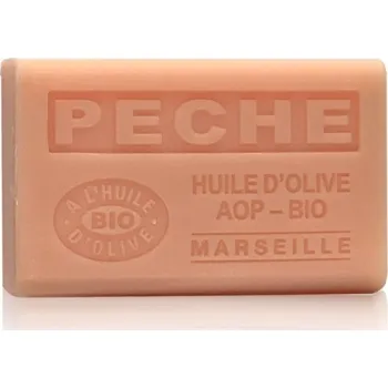 Mýdlo Label Provence Nature BIO mýdlo z Marseille Broskev 125g Label Provence