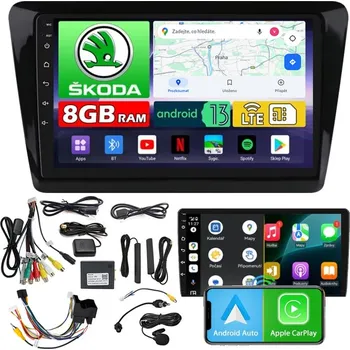 Autorádio NCS ZQ9 Škoda Rapid II 2012-2019 Android Navigace 8GB LTE