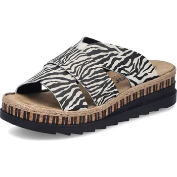 Dámské pantofle Dámské nazouváky RIEKER V7989-91 béžová S6 42