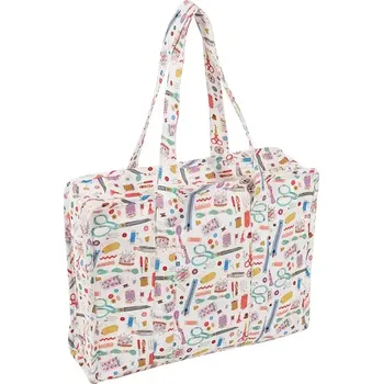 Organizér galanterie Kufřík na šití, pletení a háčkování přes rameno - Hobby (Craft bag : all in one Haby Notions)