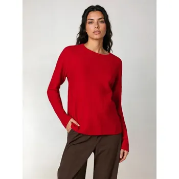 Dámský svetr Sinsay - Svetr se zipem na zádech - červená - 348FJ-33X - 348FJ-33X-XXS