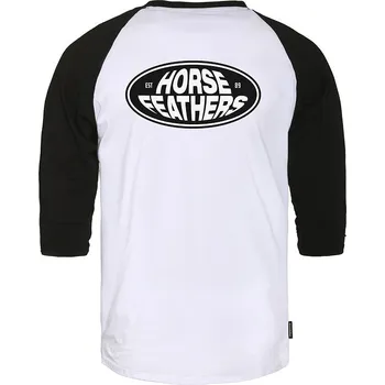 Pánské tričko Triko Dynamo Raglan - white/black velikost XXL