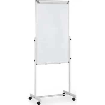 Kancelářský nábytek Mobilní tabule, flipchart, kombinovaný povrch, 1200 x 700 mm