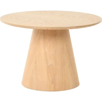 Konferenční stolek Kulatý konferenční stolek MILAN 60 cm dub přírodní