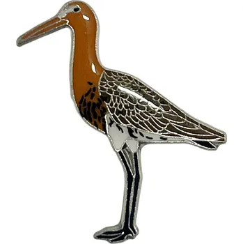 Odznáček - břehouš černoocasý stojící