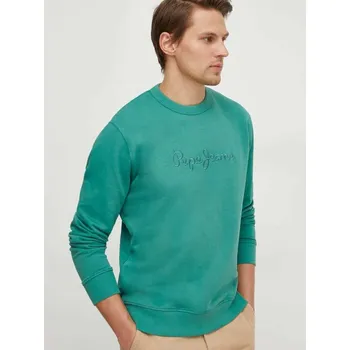 Pánská mikina Pepe Jeans pánská zelená mikina Joe 20015692-2099262