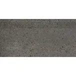 Schodovka Rako Piazzetta černá 30x60 cm mat DCPSE789.1 166282297