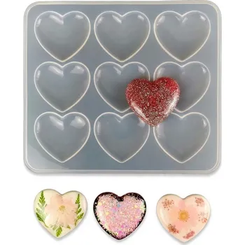 Silikonová forma – velká srdíčka