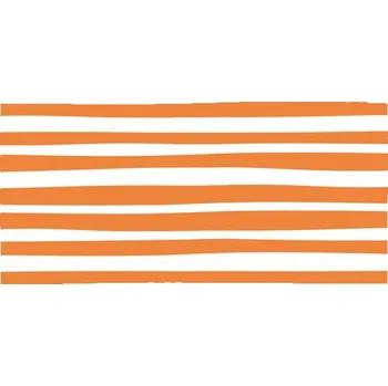Obklad EBS Joy dekor 19,8x39,8 pruhy oranžové