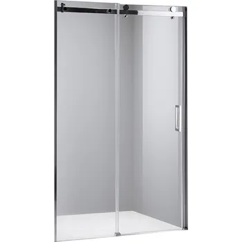 Sprchové dveře BPS-koupelny Posuvné sprchové dveře HYD-PD03F 140 cm chrom/transparent pro instalaci do niky - bez vaničky