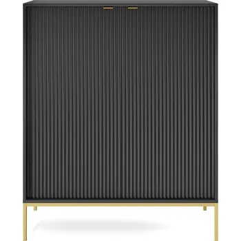 Komoda Komoda Nova 104 cm černá/zlatá