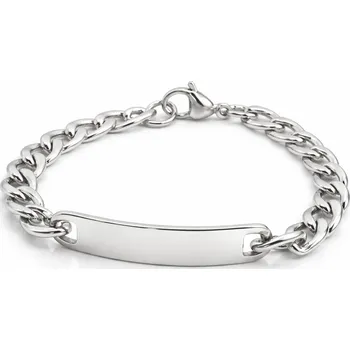 Náramek Pánský ocelový náramek vhodný na rytí Rezidio