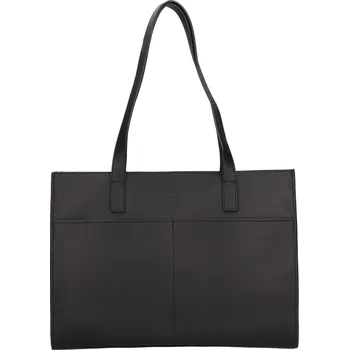 Kabelka Elegantní dámská kožená kabelka Katana Mauric - černá