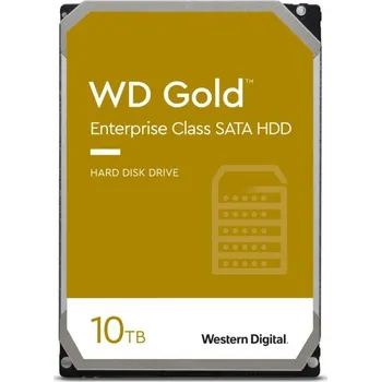 Interní pevný disk WD GOLD WD103KRYZ 10TB, SATA III 3.5", 256MB 7200RPM, 262MB/s, CMR, Enterprise