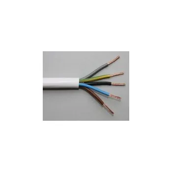 elektrický kabel Kabel 5 žilový kulatý, 5x 0,5 mm2 , 1 m