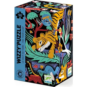 Puzzle Djeco Puzzles - Wizzy’Puzzles The Tiger Leap