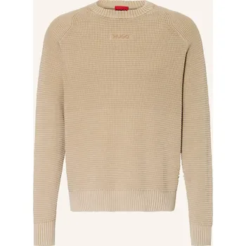Pánský svetr Hugo Pánský Svetr Swayne, světle hnědá, L