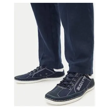 Pánská obuv Polobotky Bugatti 325-AFF03-5000-4100 Tmavomodrá 40