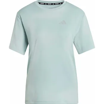 Dámské Tričko s krátkým rukávem ADIDAS RUN ESS TEE W KD0625 – Zelená L