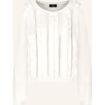 Dámský svetr Monari Dámský Svetr S Volánky, bílá, 42