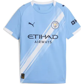 Chlapecké tričko Dětské Tričko s krátkým rukávem PUMA MCFC HOME JERSEY REPLICA JR 78034101 – Modrá 164