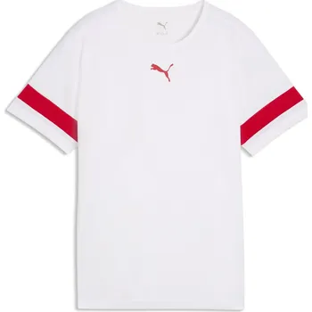 Dětské Tričko s krátkým rukávem PUMA INDIVIDUALRISE JERSEY JR 65899390 – Bílá 140