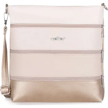 Kabelka Dámská kabelka RIEKER C2252-206/H15-206/H14-206/H31-206/H30 zlatá W5 -UNI-