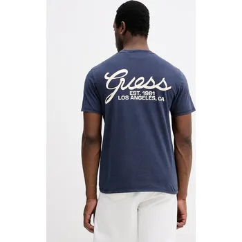 Pánské tričko Bavlněné tričko Guess M5BI70.I3Z14 námořnická modř 59X, vel. M
