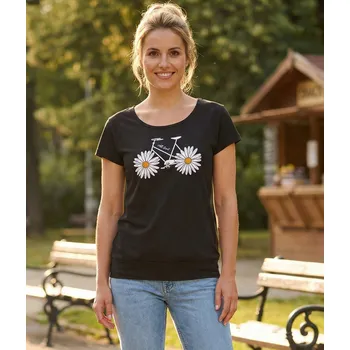 Dámské tričko Dámské triko s krátkým rukávem ALW184120 ČERNÁ XL