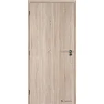 Interiérové dveře Doornite Dub Sonoma, plné hladké, 60/197 levé