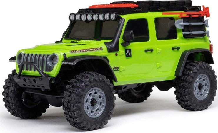 Axial Axial SCX30 Jeep Wrangler JLU 4WD 1:30 RTR (zelený)