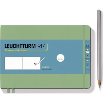 Leuchtturm1917 skicák Landscape 150g, Sage