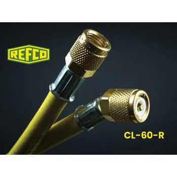 Příslušenství pro klimatizaci Servisní hadice REFCO CL-60-Y žlutá 150 cm, 1/4" SAE