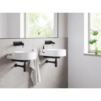 Vodovodní baterie PU 019.20BLM.O1 Umyvadlová podomítková baterie s tělesem, černá matná