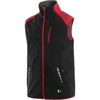 Pánská vesta Vesta CXS HEBRON, pánská, černo-červená, vel. 2XL