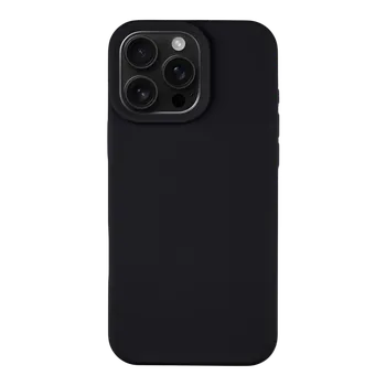 Pouzdro na mobilní telefon Tactical MagSafe kryt na iPhone z tvrdého silikonu Velvet Smoothie-Černá / iPhone 16 Pro Max