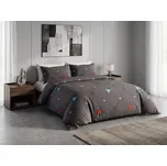 Povlečení z mikrovlákna ORBITA tmavě šedé Rozměr povlečení: 2 ks 70 x 80 cm | 160 x 200 cm 243596234