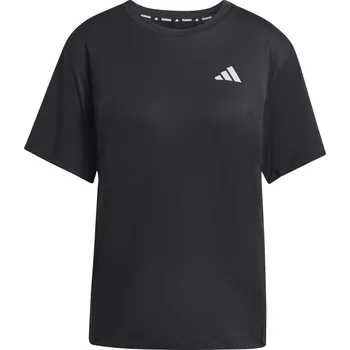 Dámské tričko Dámské Tričko s krátkým rukávem ADIDAS RUN ESS TEE W JZ7808 – Černá XS