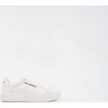 Pánské tenisky Pánské Nízké tenisky KARL LAGERFELD KAPRIKA LONG LOGO LACE KL24220-01W – Bílá 41