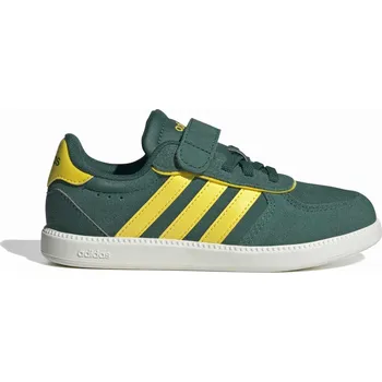 Dětská móda Dětské boty ADIDAS BREAKNET SLEEK EL C JS0137 – Zelená 30