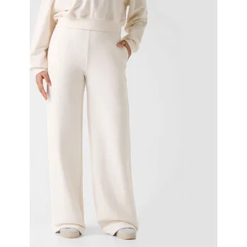 Dámské kalhoty Dámské Kalhoty GUESS YAYOI WIDE LEG PANTS V6RB03KD761-G012 – Béžová M