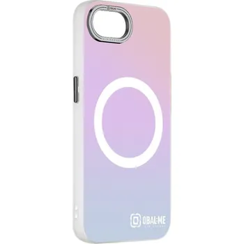 Pouzdro na mobilní telefon Prémiový MagSafe kryt na iPhone OBAL:ME HoloMag-Bílá / iPhone 16e