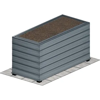 Držák na květináč a truhlík vyvýšený záhon LANITPLAST ARBACH 7040 6-set