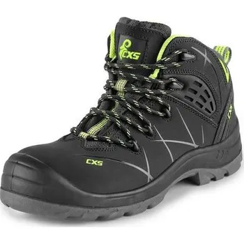 Pracovní obuv Obuv kotníková CXS Universe METEOR O2, černo-zelená, vel. 48
