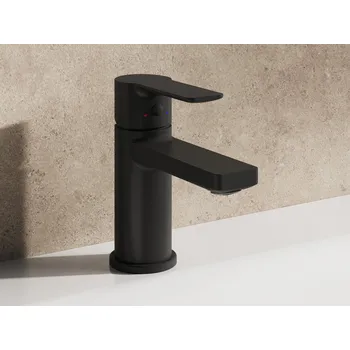 Vodovodní baterie SL 012.20BLM Umyvadlová stojánková baterie 135 mm bez výpusti, černá matná