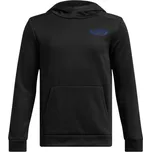 Chlapecká mikina Under Armour ARMOUR FLEECE GLITCH YSM Černá, Modrá