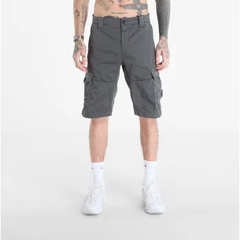 Šortky C.P. Company Stretch Sateen Cargo Lens Shorts Gunmetal Grey 54