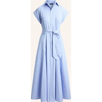 Dámské šaty Polo Ralph Lauren Dámské Košilové Šaty, tmavě modrá / bílá, 34