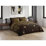 Povlečení z mikrovlákna VISATA černé Rozměr povlečení: 2 ks 70 x 80 cm | 160 x 200 cm 179661499