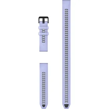 Řemínek na hodinky Garmin řemínek QuickFit 20, silikonový, Blueberry (3-dílná potápěčská sada)